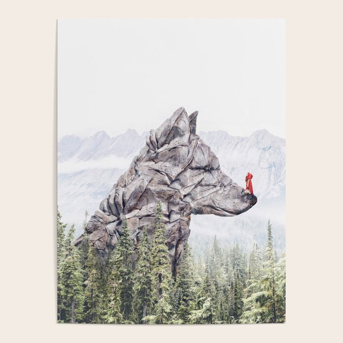 Stone Wolf | Little Red Riding Hood Poster Gallery Image 4