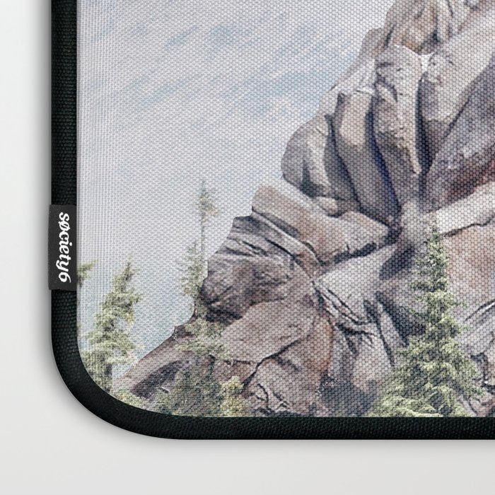 Stone Wolf | Little Red Riding Hood Laptop Sleeve Gallery Image 3