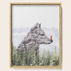 Stone Wolf | Little Red Riding Hood Serving Tray Gallery Image 1