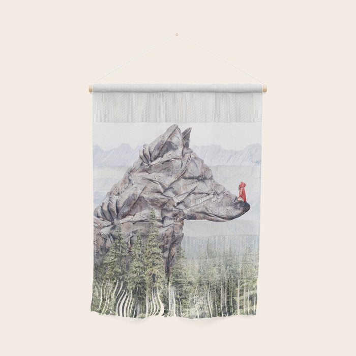 Stone Wolf | Little Red Riding Hood Wall Hanging Gallery Image 1