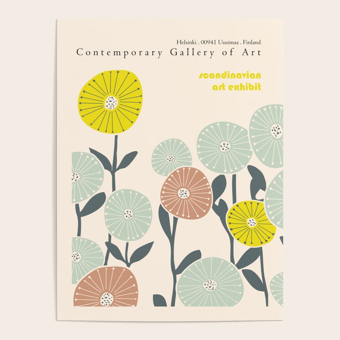 Contemporary Gallery of Art Helsinki Poster Gallery Image 1