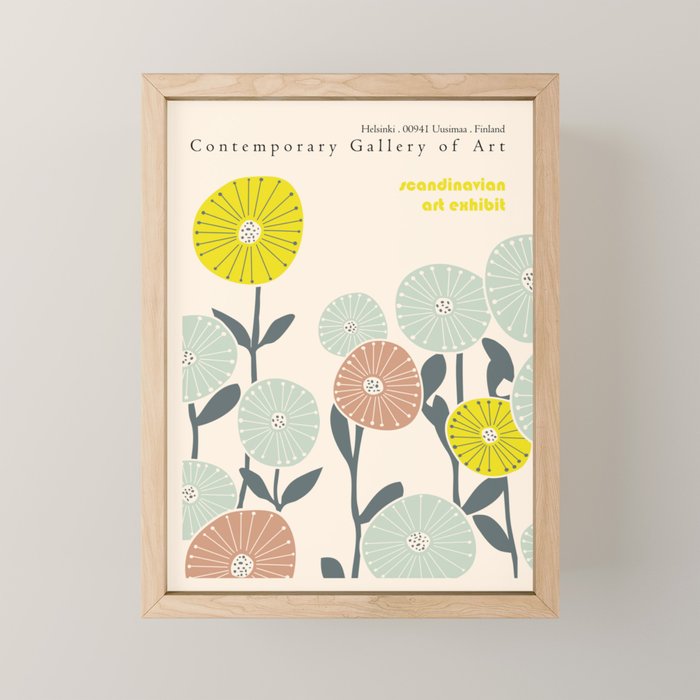 Contemporary Gallery of Art Helsinki Mini Art Print Gallery Image 1