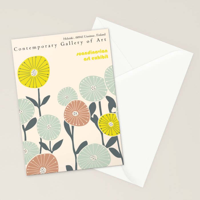Contemporary Gallery of Art Helsinki Stationery Card Gallery Image 2