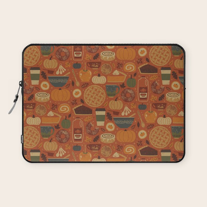 Pumpkin Spice Laptop Sleeve Gallery Image 1