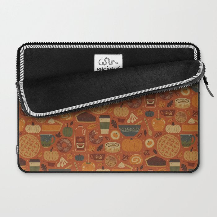Pumpkin Spice Laptop Sleeve Gallery Image 2