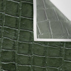 Green faux leather pattern Wall Tapestry Gallery Image 3