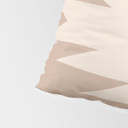 Geometric Southwestern Minimalism - Neutral Natural Beige Pillow Sham Gallery Image 4