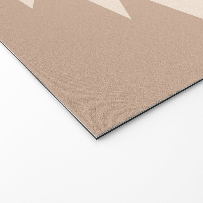 Geometric Southwestern Minimalism - Neutral Natural Beige Welcome Mat Gallery Image 2