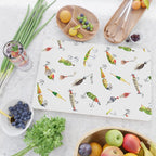 Vintage Fishing Lures Cutting Board Gallery Image 2