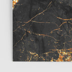 Black Malachite Marble With Gold Veins Poster Gallery Image 3
