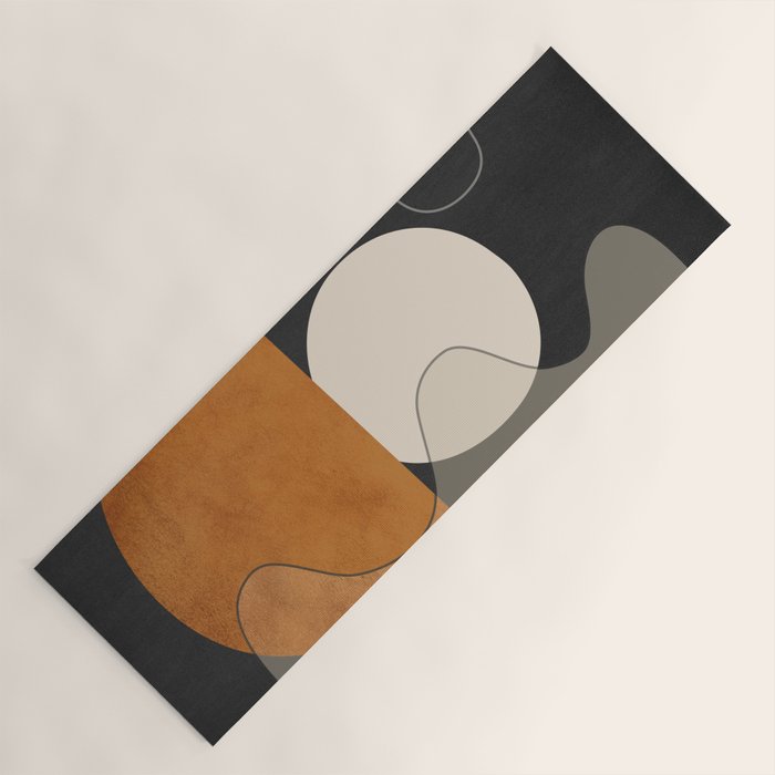 Abstract Minimal Shapes 129 Yoga Mat Gallery Image 1