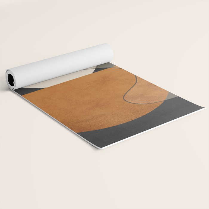 Abstract Minimal Shapes 129 Yoga Mat Gallery Image 2
