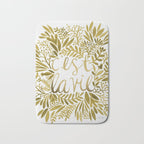 That's Life - Gold on Gold Bath Mat Gallery Image 1
