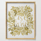 That's Life - Gold on Gold Serving Tray Gallery Image 1