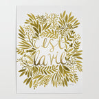 That's Life - Gold on Gold Poster Gallery Image 4