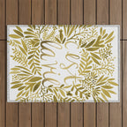 That's Life - Gold on Gold Outdoor Rug Gallery Image 1