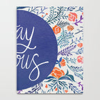 Stay Curious - Navy & Coral Notebook Gallery Image 4