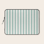 Maude Pattern - Teal Green Laptop Sleeve Gallery Image 1