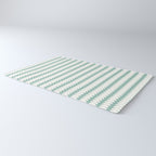 Maude Pattern - Teal Green Rug Gallery Image 3