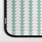 Maude Pattern - Teal Green Laptop Sleeve Gallery Image 3
