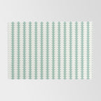 Maude Pattern - Teal Green Rug Gallery Image 2