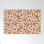 Sweet Floral  Welcome Mat Gallery Image 1