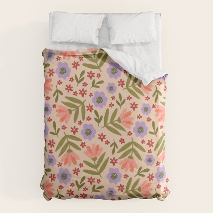 Sweet Floral  Duvet Cover Gallery Image 1
