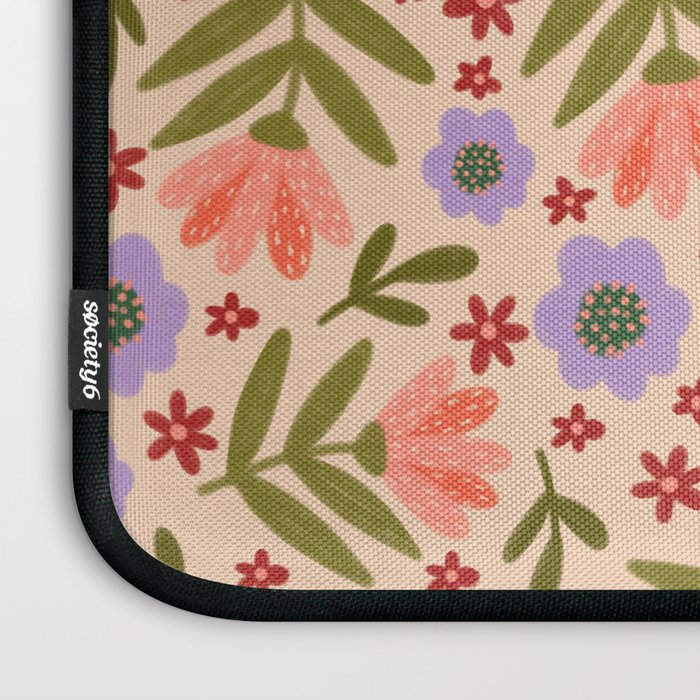 Sweet Floral  Laptop Sleeve Gallery Image 3
