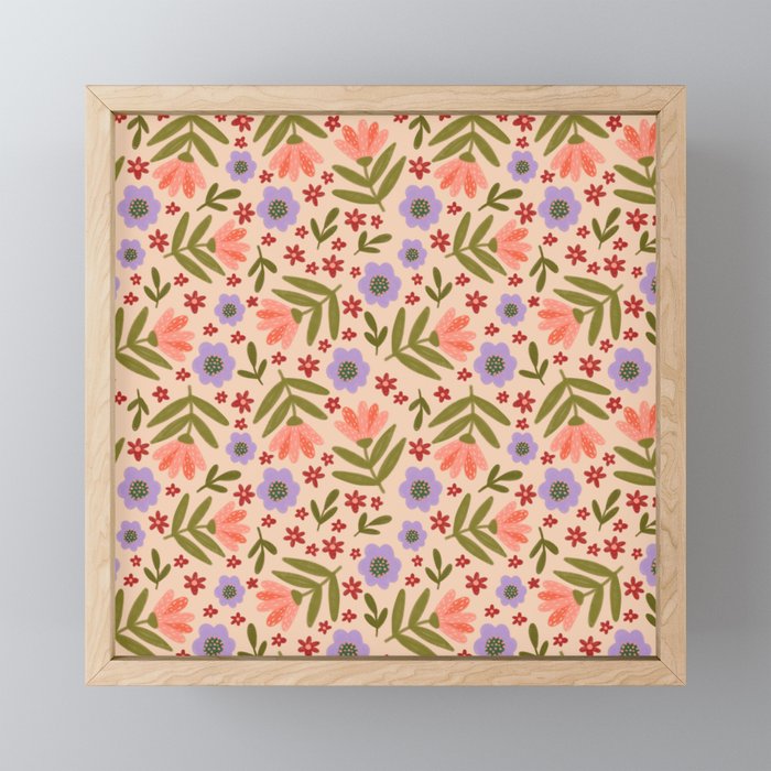 Sweet Floral  Mini Art Print Gallery Image 1