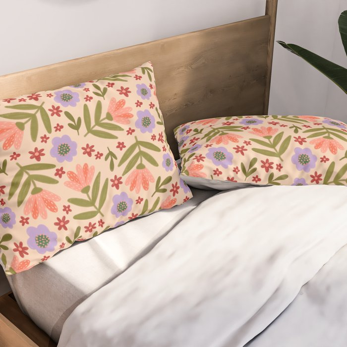 Sweet Floral  Pillow Sham Gallery Image 2