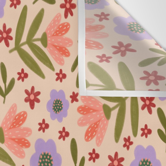 Sweet Floral  Wall Tapestry Gallery Image 3