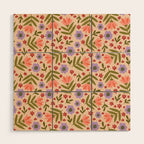 Sweet Floral  Wood Wall Art Gallery Image 1