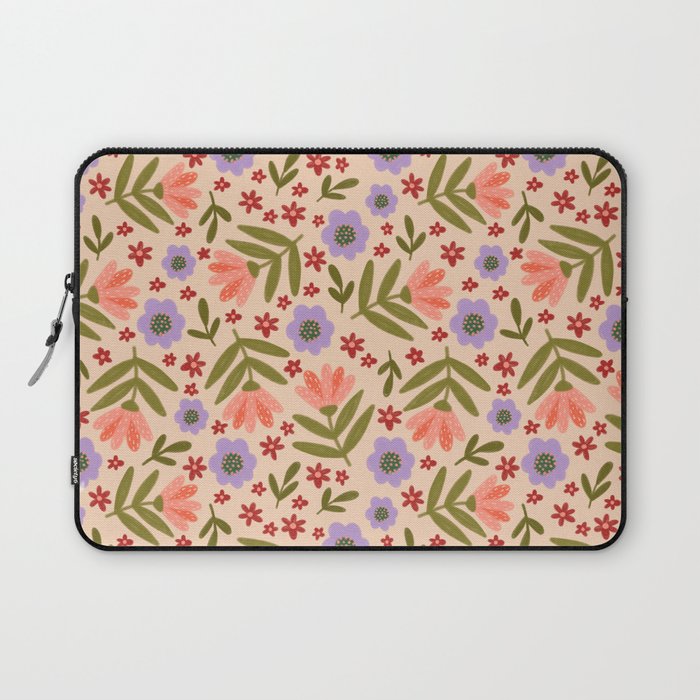 Sweet Floral  Laptop Sleeve Gallery Image 1