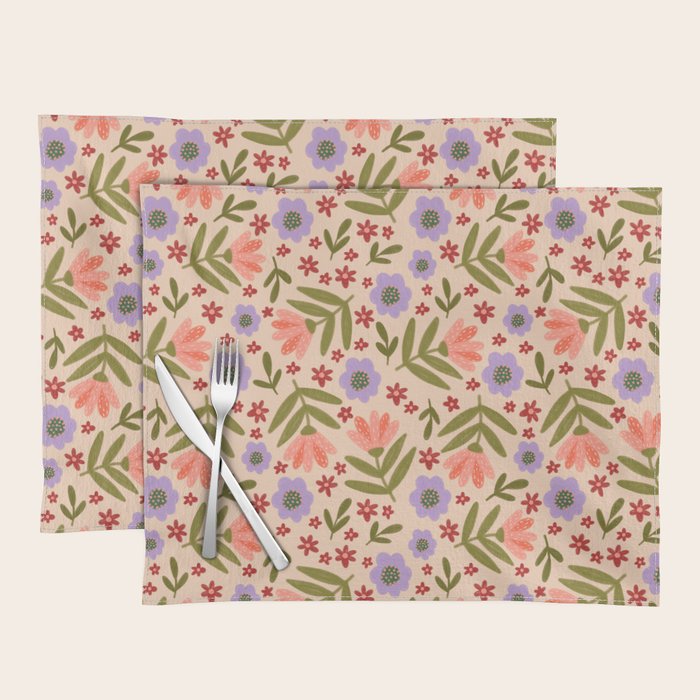 Sweet Floral  Placemat Gallery Image 1