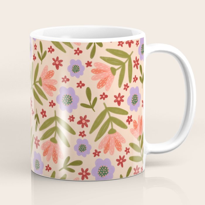 Sweet Floral  Coffee Mug Gallery Image 1