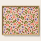 Sweet Floral  Serving Tray Gallery Image 1
