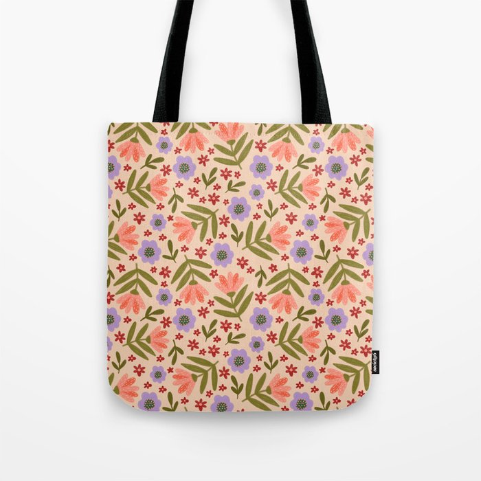 Sweet Floral  Tote Bag Gallery Image 1