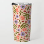 Sweet Floral  Travel Mug Gallery Image 3