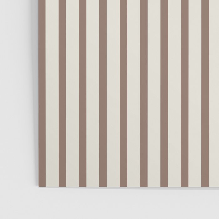 Brown And Cream Striped Poster Gallery Image 3