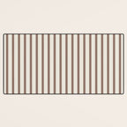 Brown And Cream Striped Desk Mat Gallery Image 3