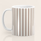 Brown And Cream Striped Coffee Mug Gallery Image 3