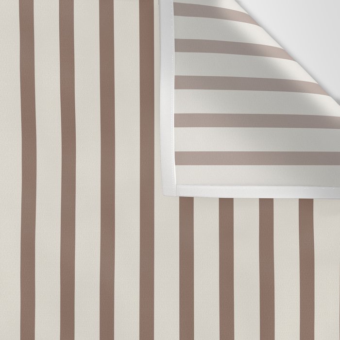 Brown And Cream Striped Wall Tapestry Gallery Image 3