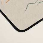 Hand drawn mountain landscape doodle pattern Desk Mat Gallery Image 4