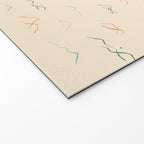 Hand drawn mountain landscape doodle pattern Welcome Mat Gallery Image 2