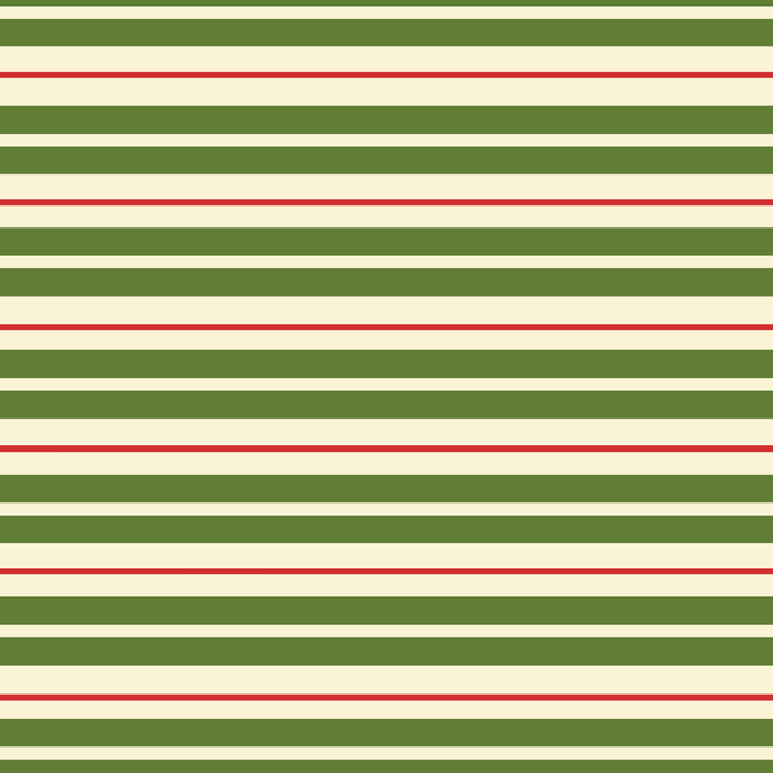 Christmas Stripes Retro Holiday Stripe Pattern in Xmas Green Red Cream  Coffee Mug Gallery Image 2