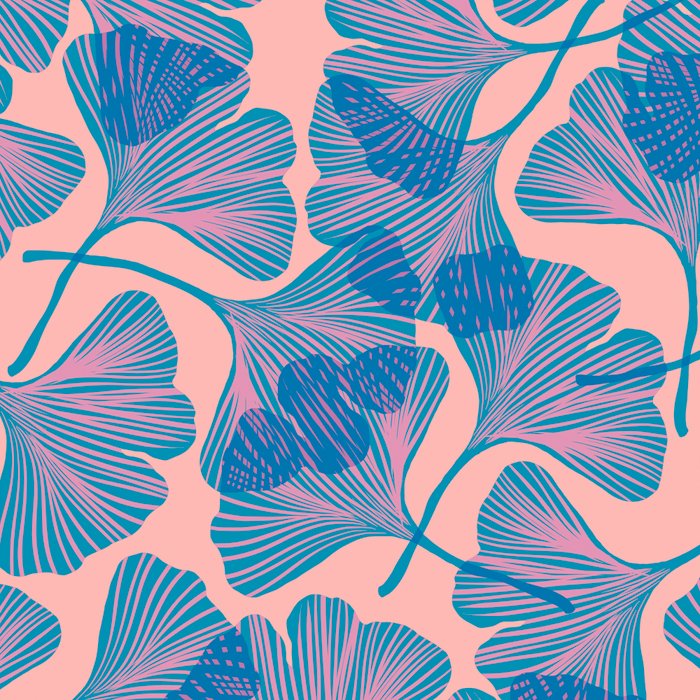 Abstraction_Ginkgo_Pattern_Minimalism_002 Coffee Mug Gallery Image 2