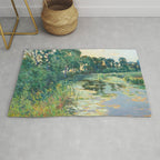 LANDSCAPE OF THE ELBE RIVER VALLEY VaÌclav RadimskyÌ  Rug Gallery Image 1