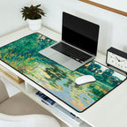 LANDSCAPE OF THE ELBE RIVER VALLEY VaÌclav RadimskyÌ  Desk Mat Gallery Image 2