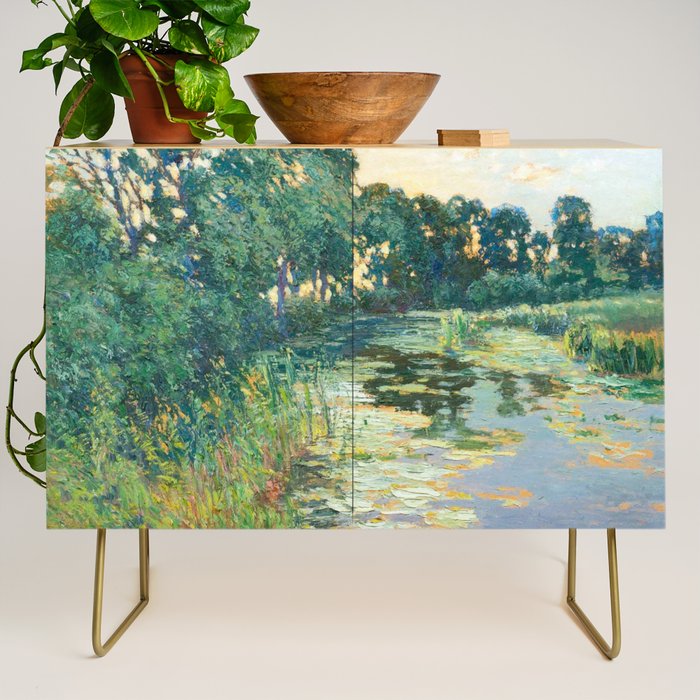 LANDSCAPE OF THE ELBE RIVER VALLEY VaÌclav RadimskyÌ  Credenza Gallery Image 1