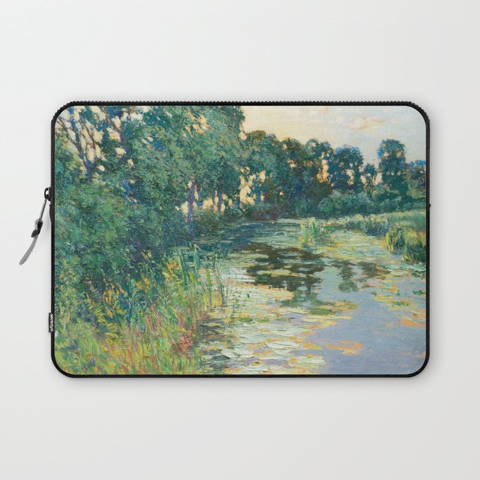 LANDSCAPE OF THE ELBE RIVER VALLEY VaÌclav RadimskyÌ  Laptop Sleeve Gallery Image 1